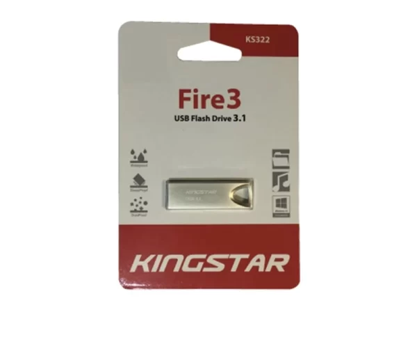 فلش مموری کینگ استار مدل KS322 Fire3 ظرفیت 64 گیگابایت