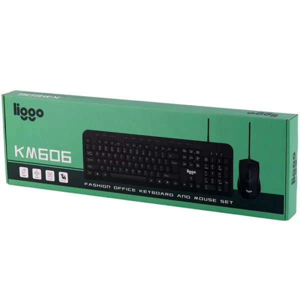 کیبورد و موس لیگو KM606