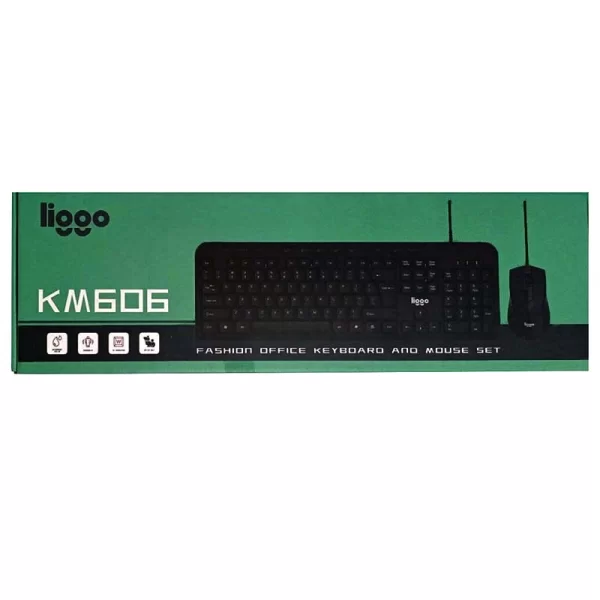 کیبورد و ماوس لیگو مدل KM-606