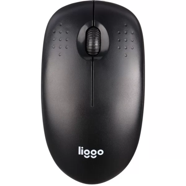 کیبورد و ماوس بی سیم Liggo مدل KW807