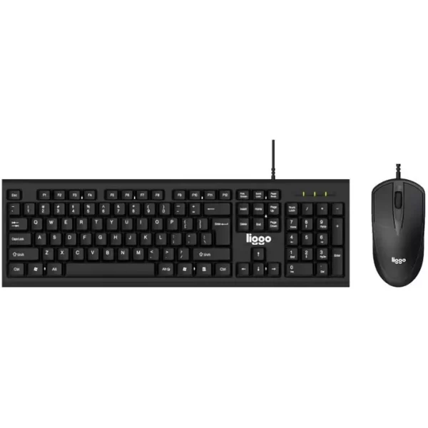 کیبرد و ماوس با سیم مدل لیگو Liggo Km-601