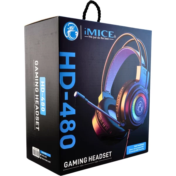 هدست گیمینگ مدل GAMING HEADST iMICE HD-480