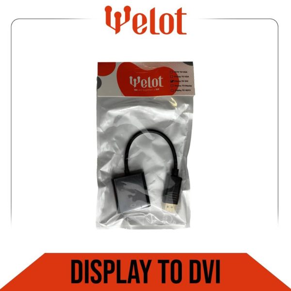 تبدیل کابل DISPLAY TO DVI مارک Welot