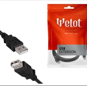 کابل افزایش طول USB طول 10 متر (نویزگیردار)