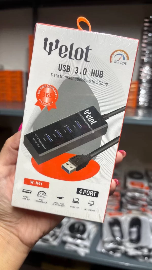 هاب 4 پورت WELOT WH-41