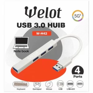 هاب 4 پورت WELOT WH-42