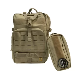 کوله پشتی اسپرت به همراه کیف کمری مدل AYSAN