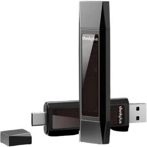 فلش مموری لنوو Thinkplus TU203 ظرفیت ۱۲۸ گیگابایت OTG تایپ‌سی